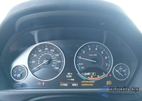 2013 BMW 328I z USA, uszkodzony, nr VIN WBA3A5C50DF350856